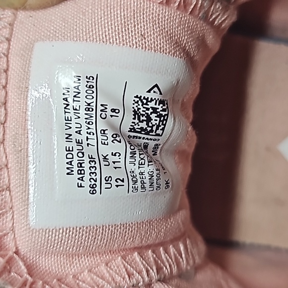 Converse: Kids Baby Pink Sneakers/Shoes β€οΈ - Picture 8 of 15